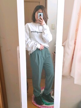 Mさん（レディース・150cm）の春コーディネート