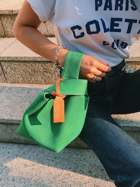 「colette（コレット）のアイテム」を使った、伊地知朋子さん（レディース・153cm）の夏コーディネート