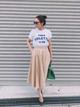 colette（コレット）のTシャツ/カットソーを使った人気ファッション