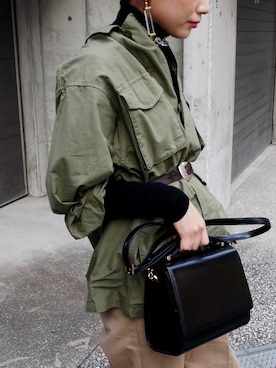 伊地知朋子さん（レディース・153cm）の冬コーディネート