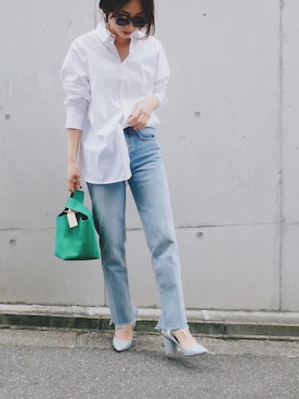 伊地知朋子さん（レディース・153cm）の冬コーディネート