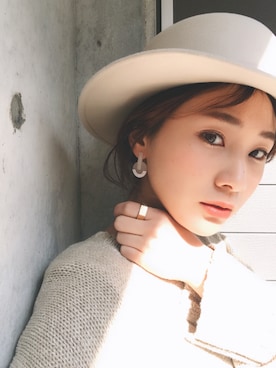 伊地知朋子さん（レディース・153cm）の冬コーディネート