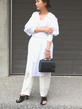 伊地知朋子さん（レディース・153cm）の春コーディネート