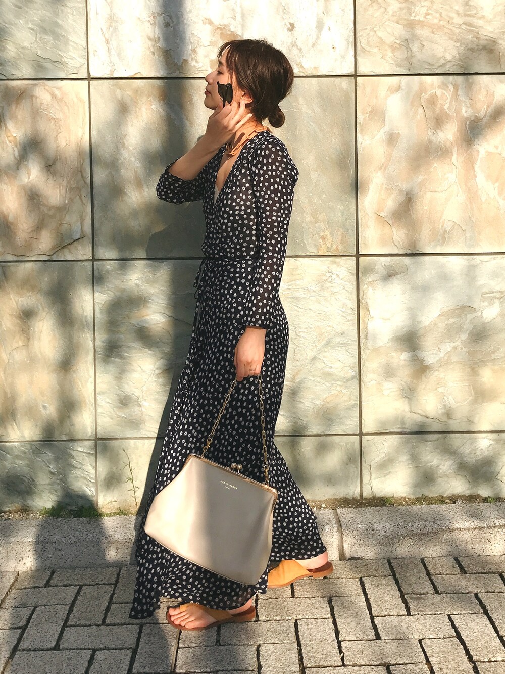 Reformation 水玉ワンピース