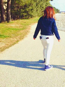 スニーカーを使った 後ろ姿 の人気ファッションコーディネート 身長 141cm 150cm Wear