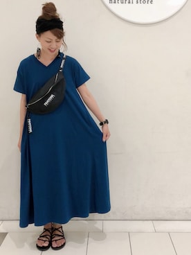 「PANTONE」｜MEGさん（レディース・160cm）の夏コーディネート
