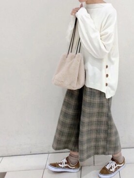 MEGさん（レディース・160cm）の冬コーディネート