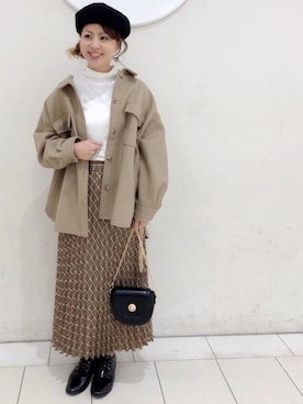 MEGさん（レディース・160cm）の春コーディネート