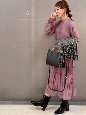 MEGさん(レディース・160cm)の冬コーディネート