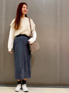 MEGさん(レディース・160cm)の冬コーディネート
