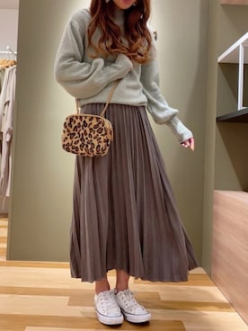 MEGさん(レディース・160cm)の冬コーディネート