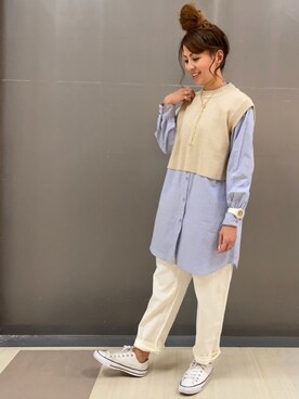 MEGさん(レディース・160cm)の冬コーディネート