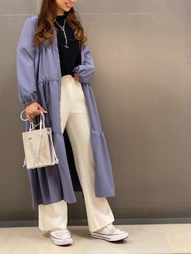 「Furryrate（ファーリーレート）のアイテム」を使った、MEGさん（レディース・160cm）の冬コーディネート