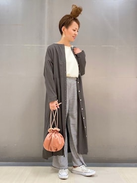 MEGさん（レディース・160cm）の春コーディネート