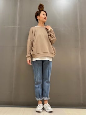 MEGさん(レディース・160cm)の春コーディネート