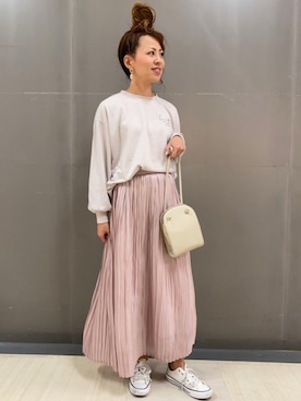 MEGさん（レディース・160cm）の春コーディネート