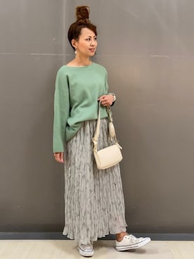 MEGさん（レディース・160cm）の春コーディネート