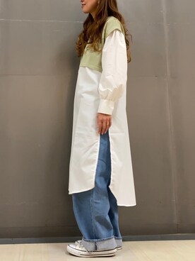 MEGさん（レディース・160cm）の春コーディネート