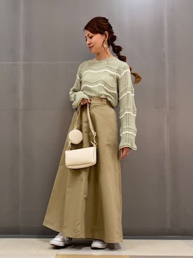 MEGさん（レディース・160cm）の春コーディネート