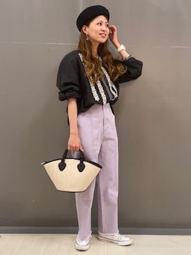 MEGさん（レディース・160cm）の春コーディネート