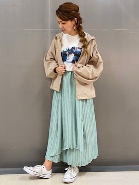 MEGさん(レディース・160cm)の春コーディネート