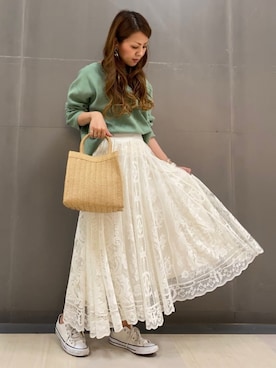 MEGさん（レディース・160cm）の春コーディネート