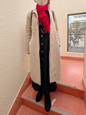 「GRADE（グレイド）のアイテム」を使った、tsubasa harada    さん（レディース・151cm）の冬コーディネート