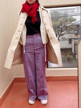 「GRADE（グレイド）のアイテム」を使った、tsubasa harada    さん（レディース・151cm）の冬コーディネート