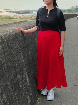 「ELECOM（エレコム）のアイテム」を使った、tsubasa harada    さん（レディース・151cm）の夏コーディネート