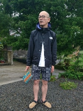 「Reebok（リーボック）のアイテム」を使った、ケムマキさん（メンズ・177cm）の夏コーディネート