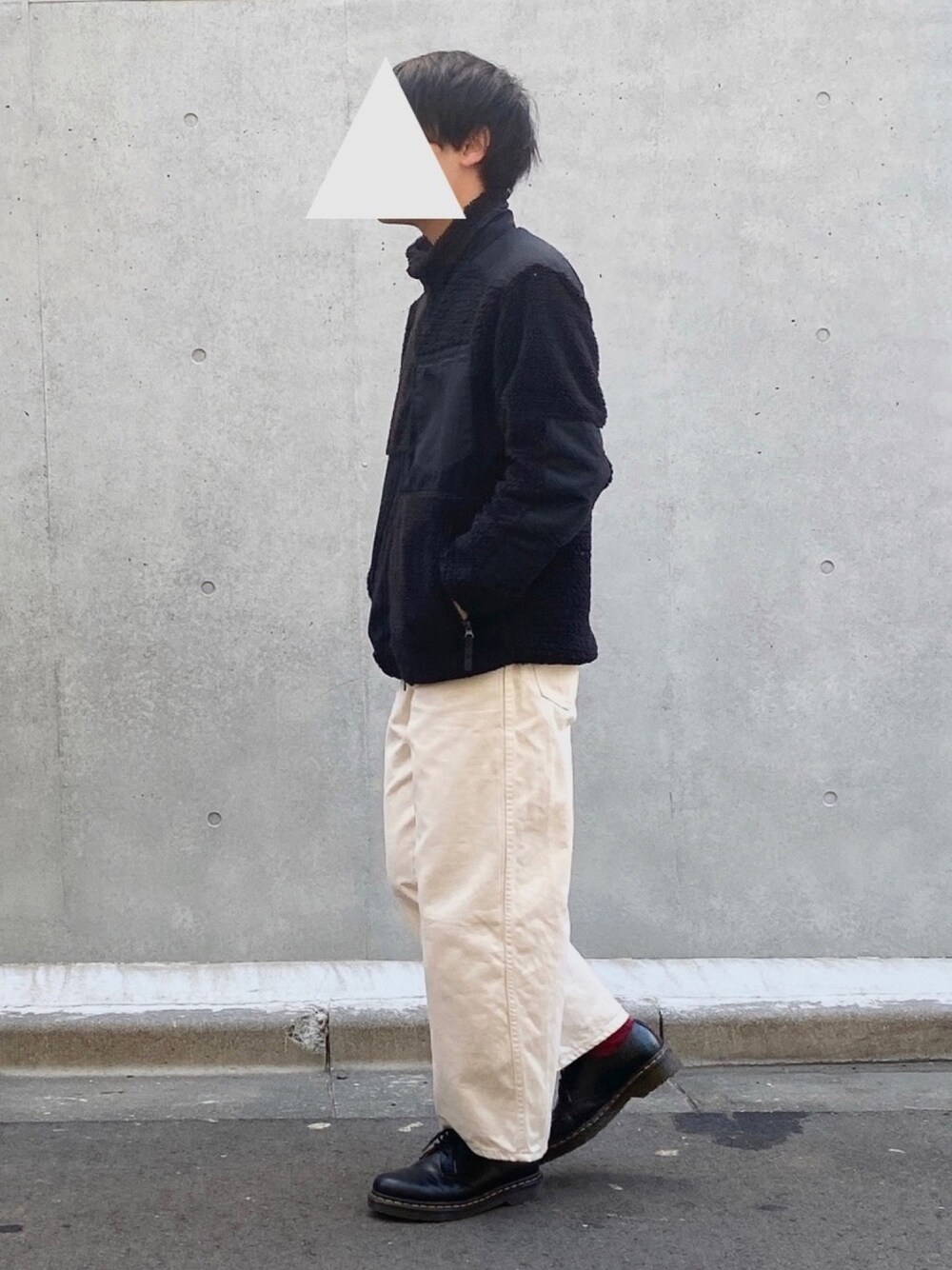yukkii_さんの「フリースコンビネーションジャケット（UNIQLO）」を使ったコーディネート