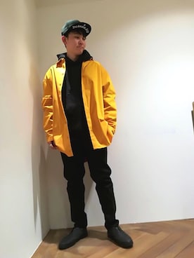 「Johnbull Private labo（ジョンブルプライベートラボ）のアイテム（スウェット）」を使った、ふゆきさん（メンズ・171cm）の春コーディネート