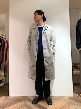 「NICHOLAS DALEY（ニコラスデイリー）のアイテム（ジャケット/アウター）」を使った、ふゆきさん（メンズ・171cm）の春コーディネート