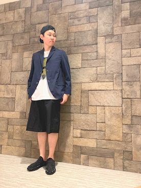 「CLASS（クラス）のアイテム」を使った、ふゆきさん（メンズ・171cm）の春コーディネート
