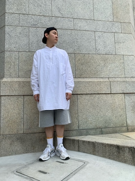 「Johnbull Private labo（ジョンブルプライベートラボ）のアイテム（アクセサリー）」を使った、ふゆきさん（メンズ・171cm）の夏コーディネート