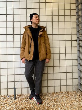 「Johnbull Private labo（ジョンブルプライベートラボ）のアイテム（帽子）」を使った、ふゆきさん（メンズ・171cm）の秋コーディネート