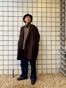 「BASISBROEK（バシスブルック）のアイテム（ジャケット/アウター）」を使った、ふゆきさん（メンズ・171cm）の秋コーディネート