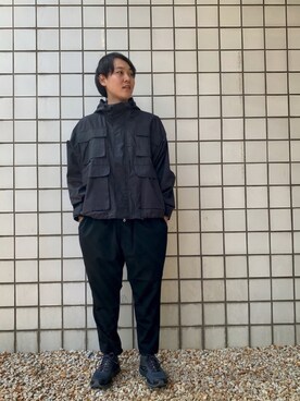 「BASISBROEK（バシスブルック）のアイテム（ジャケット/アウター）」を使った、ふゆきさん（メンズ・171cm）の秋コーディネート