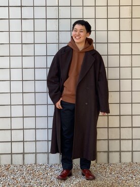 「Johnbull Private labo（ジョンブルプライベートラボ）のアイテム（スウェット）」を使った、ふゆきさん（メンズ・171cm）の秋コーディネート