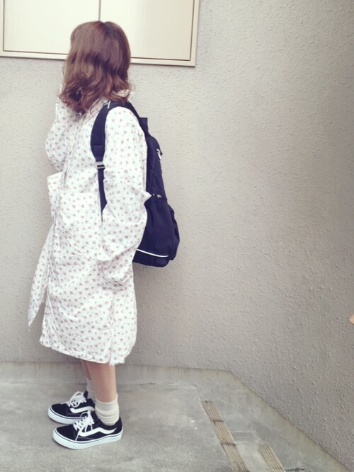 872 ヌコ Rnaのシャツワンピースを使ったコーディネート Wear