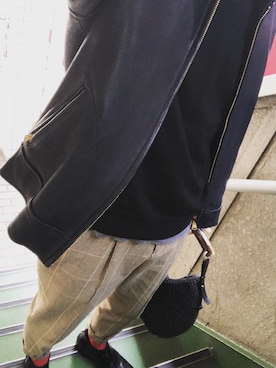 「AKIRANAKA（アキラナカ）のアイテム」を使った、sbyさん（メンズ・170cm）の秋コーディネート