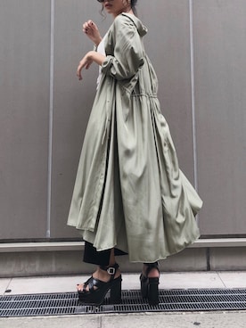 「ENVYM（アンビー）のアイテム（その他アウター）」を使った、____AMIさん（レディース・167cm）の夏コーディネート
