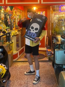 「EXCELSIOR（エクセルシオール）のアイテム」を使った、Zackさん（メンズ・183cm）の冬コーディネート
