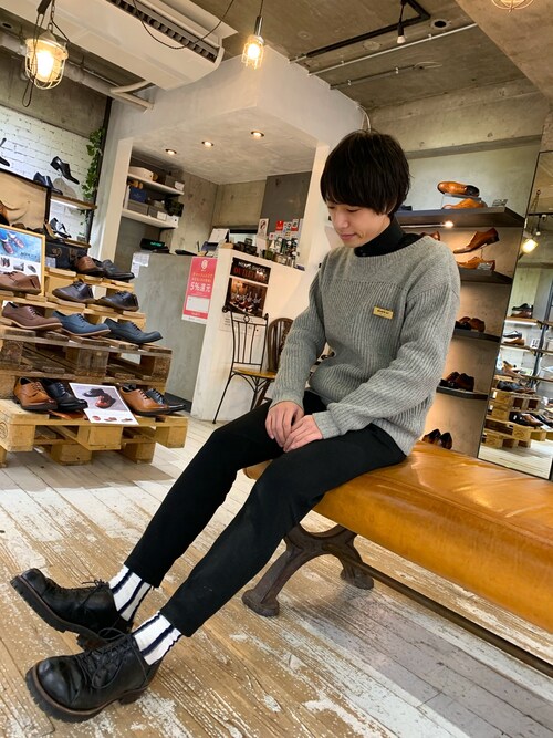 Nakagawa Whoop De Doo Margaret Howellのニット セーターを使ったコーディネート Wear