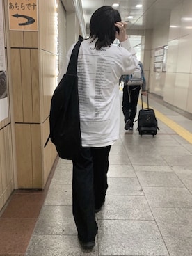 動機さん（メンズ・170cm）の春コーディネート