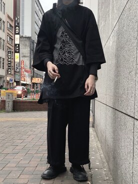 動機さん（メンズ・170cm）の春コーディネート