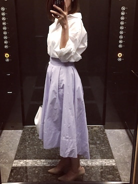 「DRWCYS（ドロシーズ）のアイテム（シューズ）」を使った、hito.wearさん（レディース・164cm）の春コーディネート
