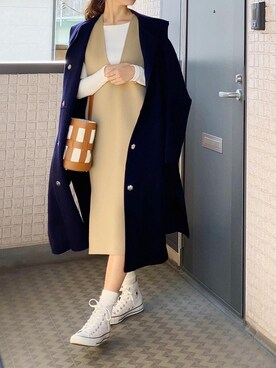 hito.wearさん（レディース・164cm）の冬コーディネート