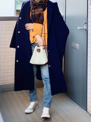 LE CIEL BLEU（ルシェルブルー）の「フードオーバーコート（その他