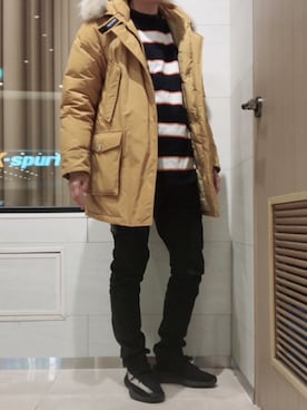 「COVERNAT」｜「アイテム（ジャケット/アウター）」を使った、Ryu🇰🇷さん（メンズ・174cm）の秋コーディネート